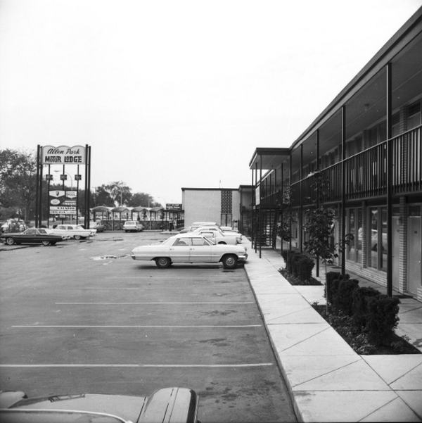 Allen Park Motor Lodge - From Wayne State Photo Archives